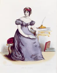 Mme de Stael, c.1840
